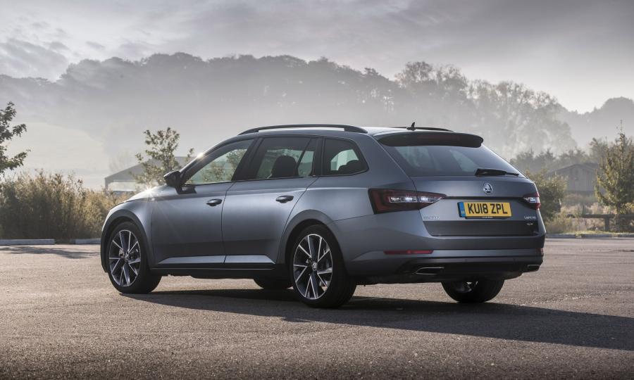  Skoda Superb Wagon 4x4 SportLine 2016 года  (UK) (фото 23 из 24)